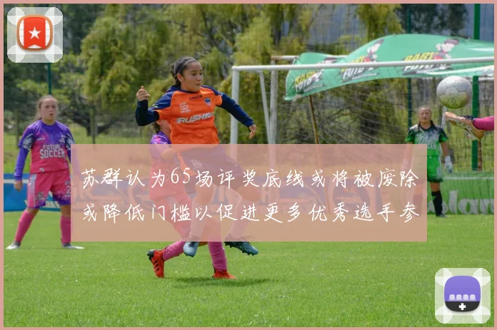 苏群认为65场评奖底线或将被废除或降低门槛以促进更多优秀选手参与